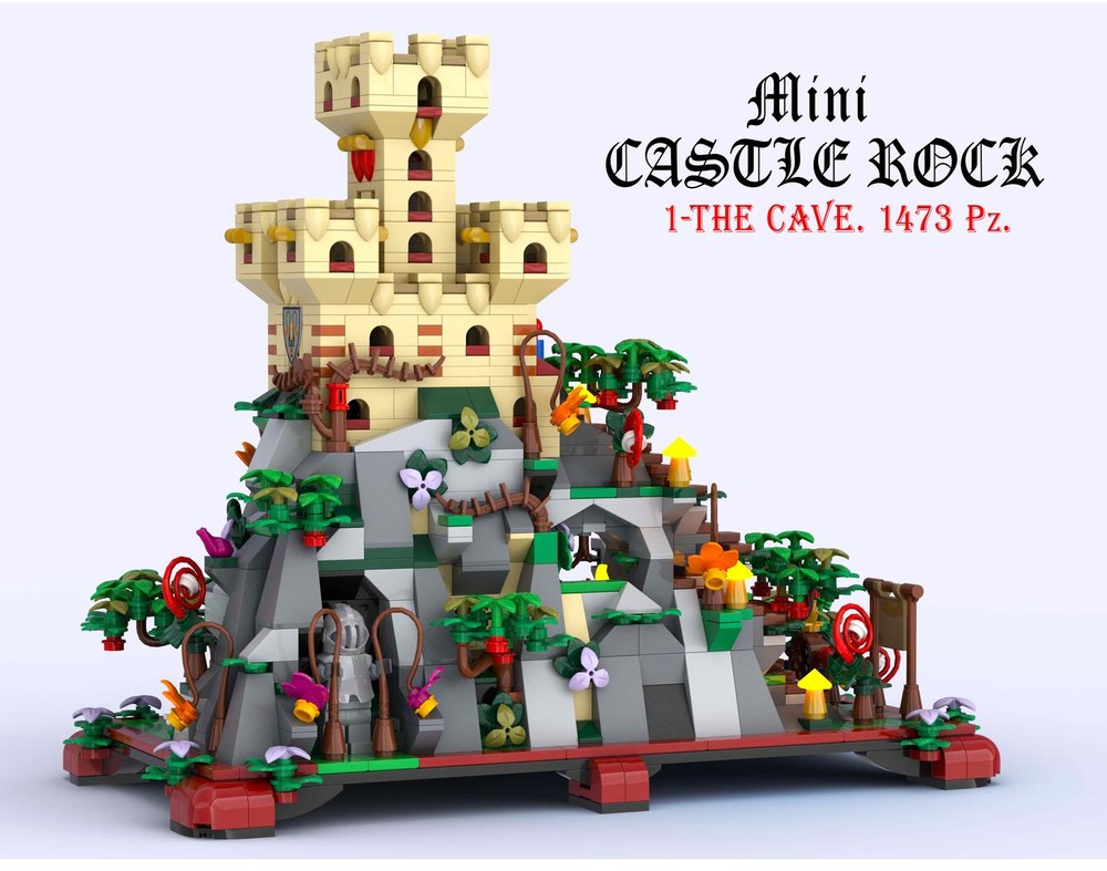 LEGO MOC-239824 Mini CASTLE ROCK 1-THE CAVE by EmanueLego | Rebrickable ...