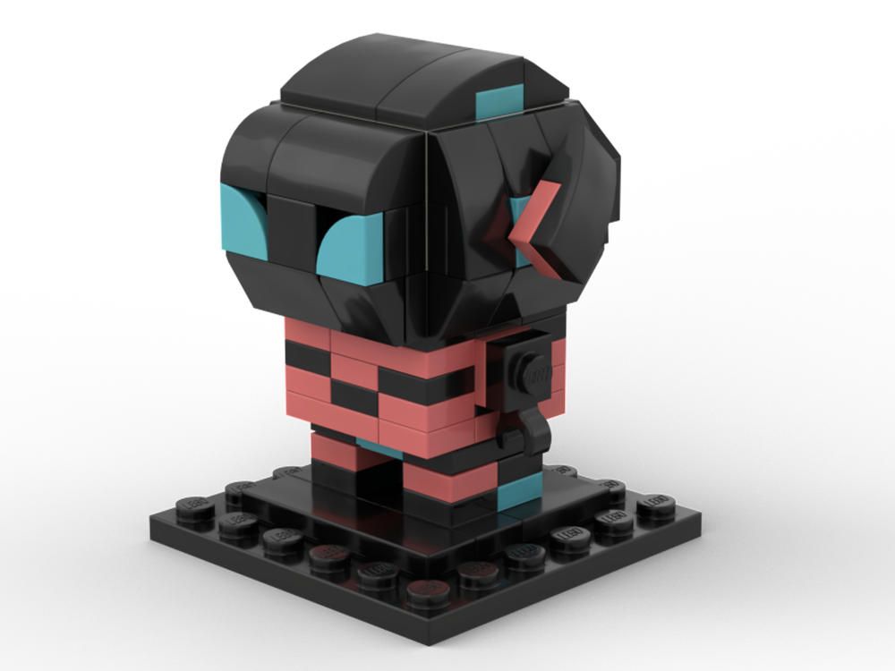 LEGO MOC-239836 Small Zentreya cyborg helmet by Bricksy32 | Rebrickable ...
