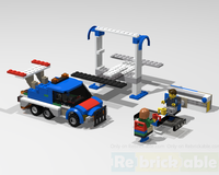 60117 6-Wheeled Race Truck