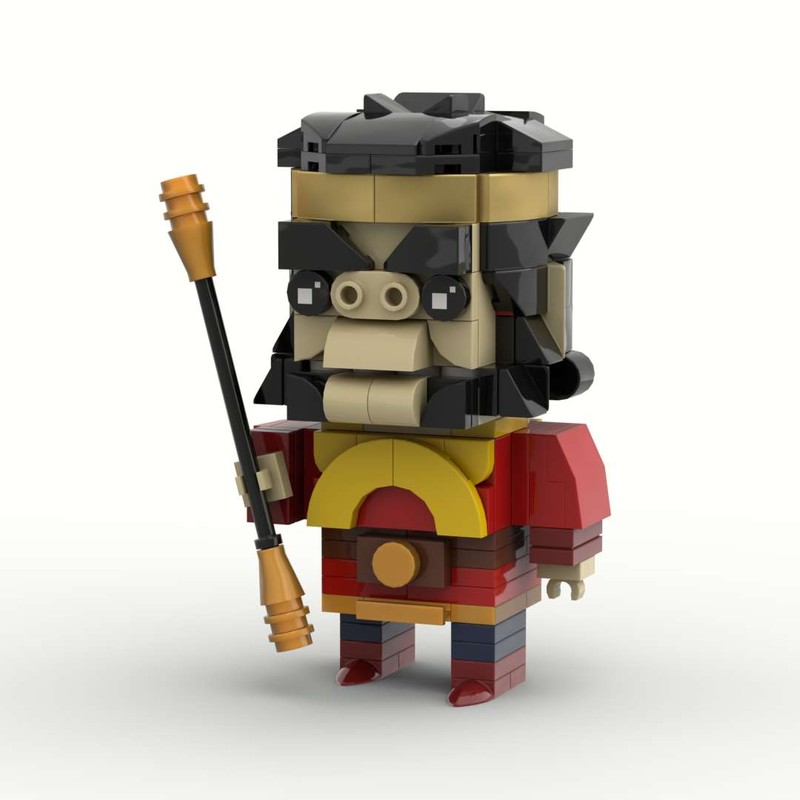 LEGO MOC-239937 Monkey by Beardfunk | Rebrickable - Build with LEGO