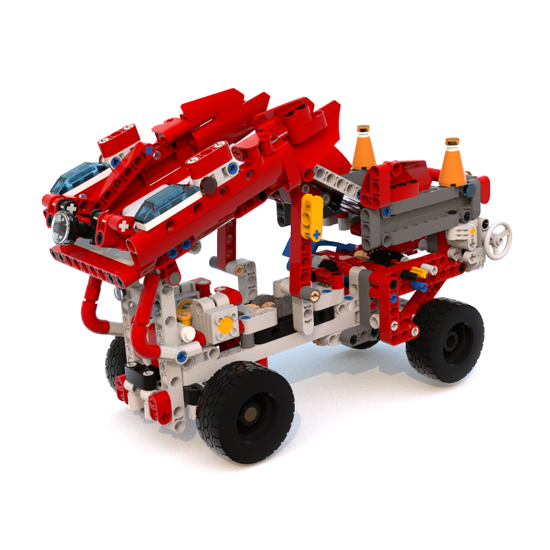 Lego Moc 23995 Gbc 34 Tilt Lift Workshop Module 42075 C