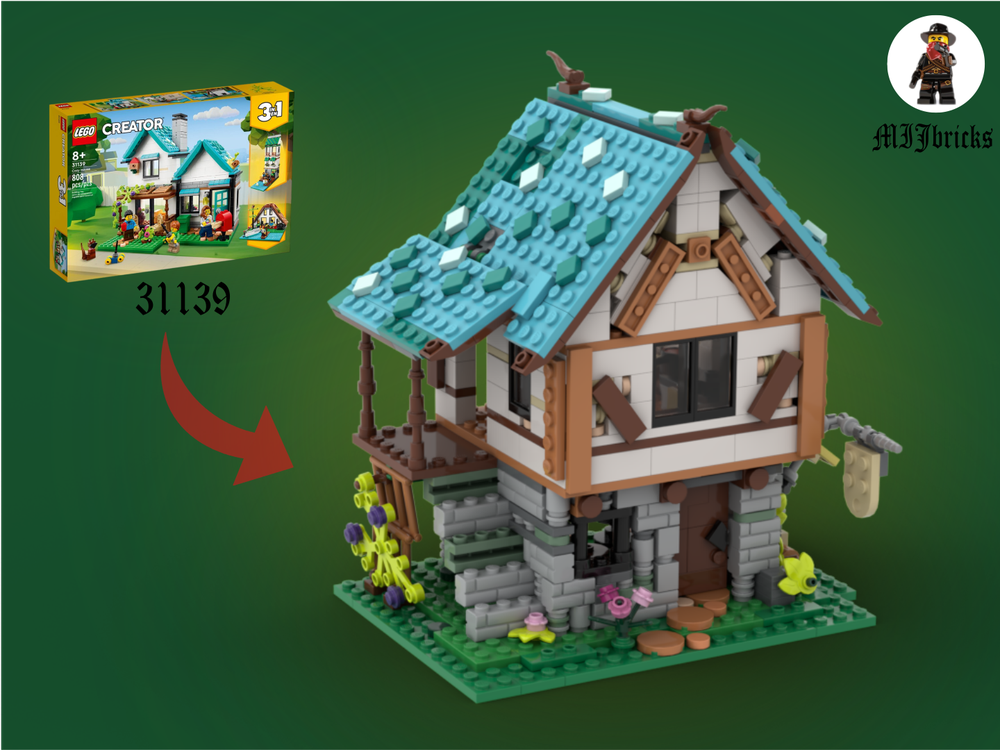 LEGO MOC-239963 31139 - Medieval Blacksmith by MIJbricks