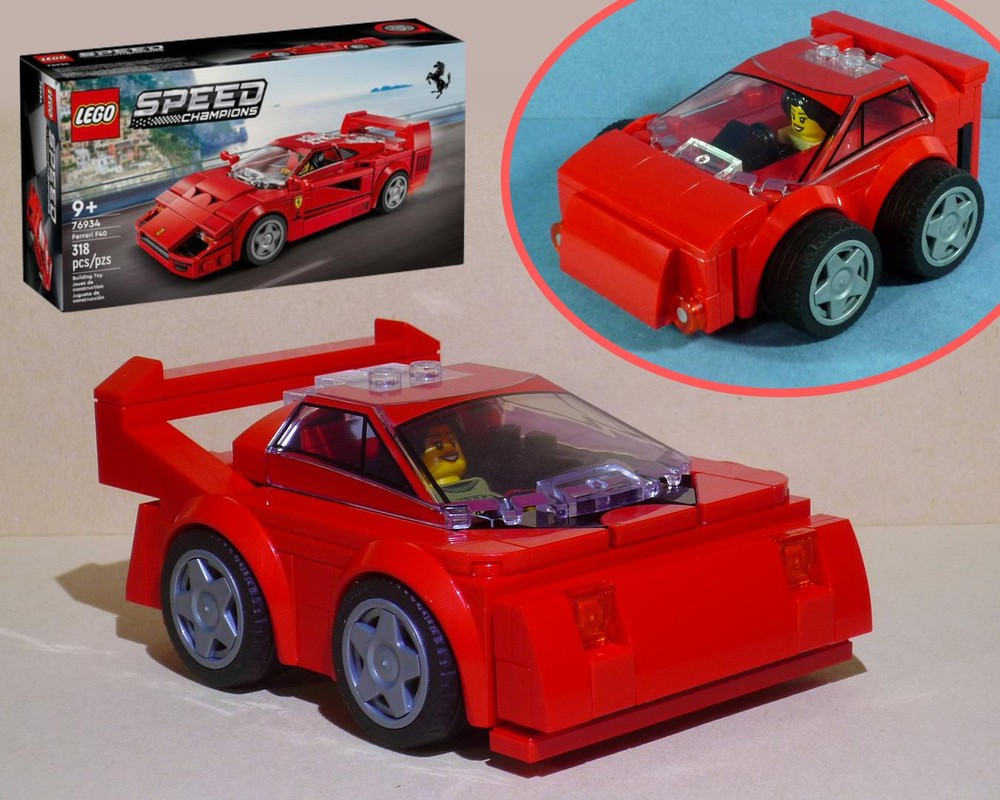 LEGO MOC-239986 Little Red 'Rari by FlamingTurmoil | Rebrickable ...