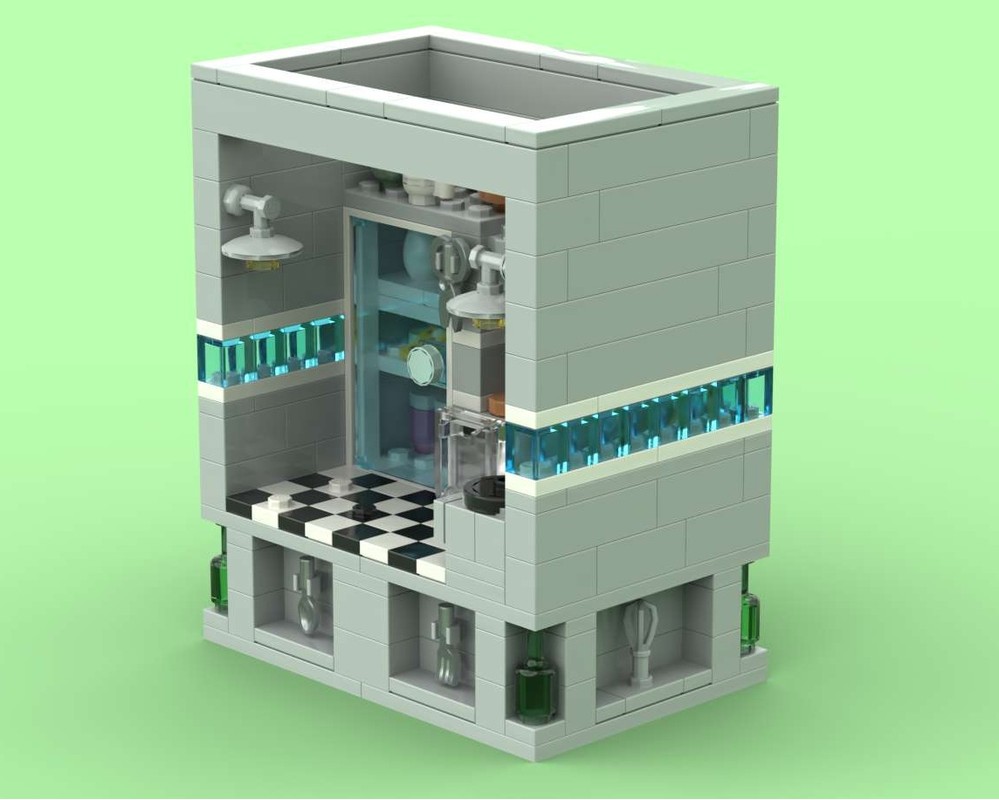 LEGO MOC Kitchen for Kitchen Robot by Frambozia | Rebrickable - Build ...