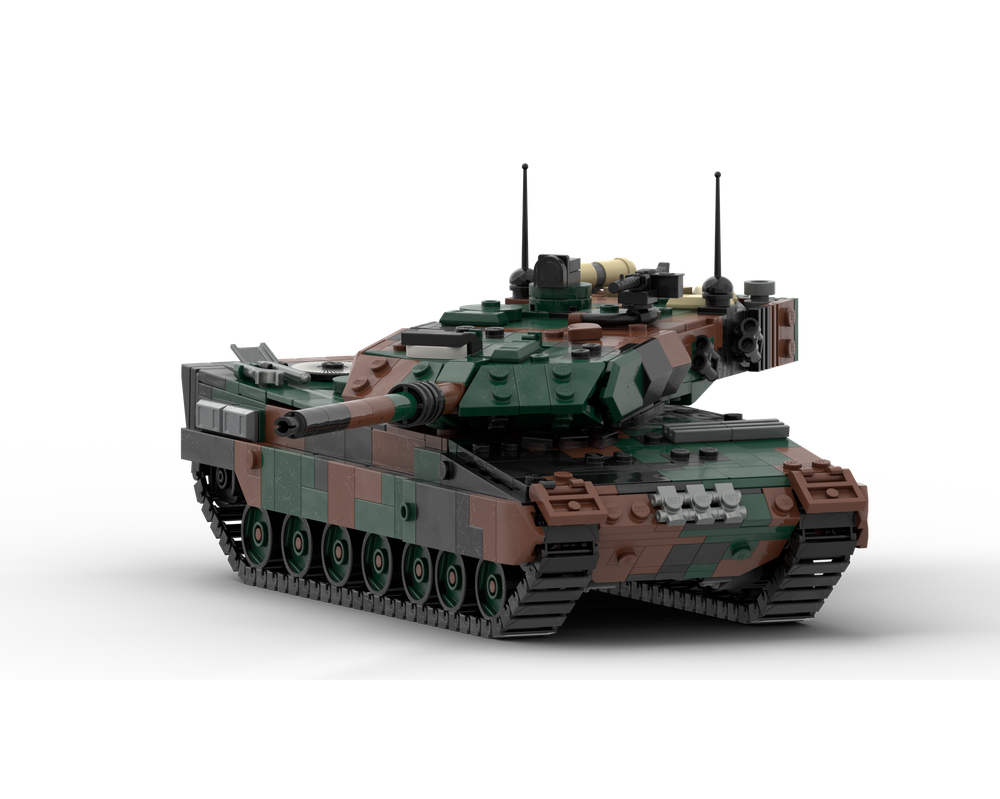 LEGO MOC-240006 Leopard 2A6 - 1:35th scale by Darth_Legos | Rebrickable ...