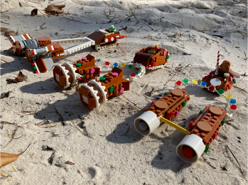 LEGO MOC-240060 (40806-1 Alternate) Gingerbread Pod Racers by ...