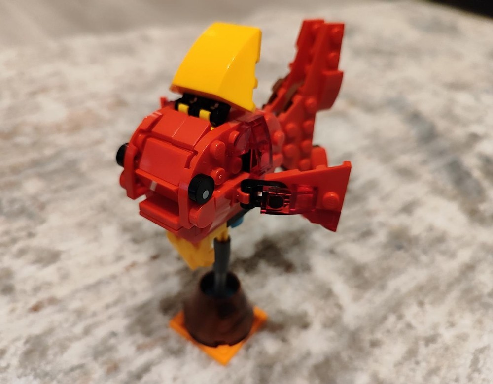 LEGO MOC Magikarp by BrandedWInner | Rebrickable - Build with LEGO