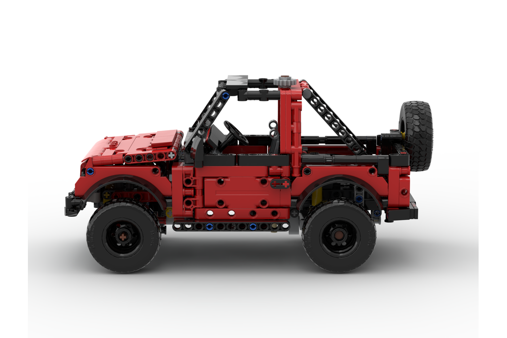 LEGO MOC-240072 42213- Suzuki Samurai by DamianPLE Technic Garage