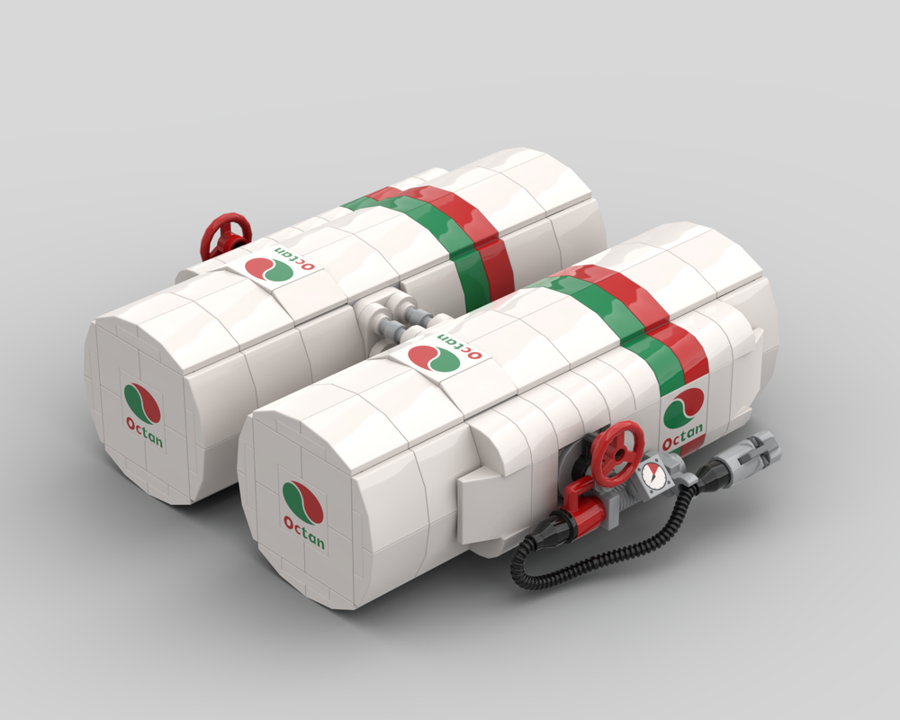 LEGO MOC Gas-Tank-Module by Spaceoid | Rebrickable - Build with LEGO