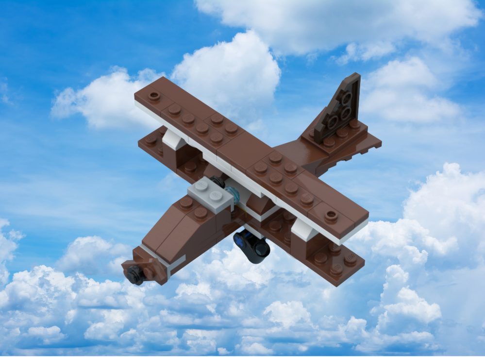 LEGO MOC 31004 Biplane by MOCsFromLE | Rebrickable - Build with LEGO