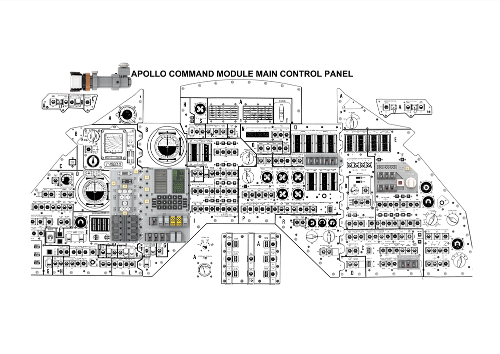 LEGO MOC-240107 NASA Apollo Life-Size Crew Optical Alignment Sight ...