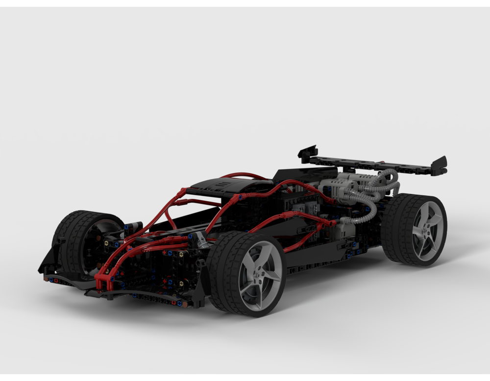 LEGO MOC-240111 Lego Technic Drag racer by JKHong | Rebrickable - Build ...