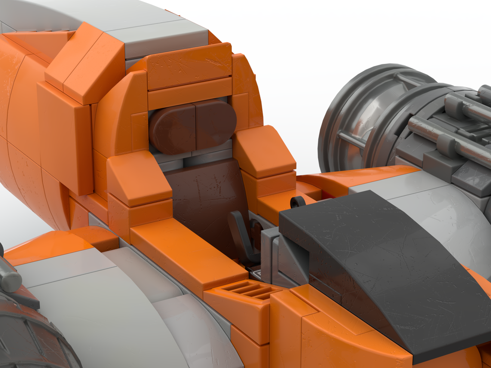 LEGO MOC-240127 KoToR Daggerstar Swoop Bike by sjager