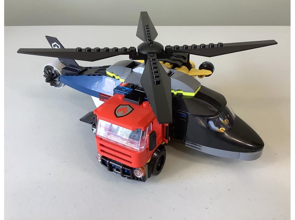 LEGO MOC-240136 60462 Quad Remix Copter by crazy8ron | Rebrickable