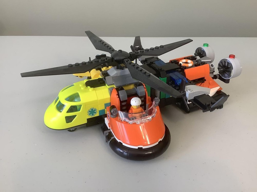 LEGO MOC-240136 60462 Quad Remix Copter by crazy8ron | Rebrickable
