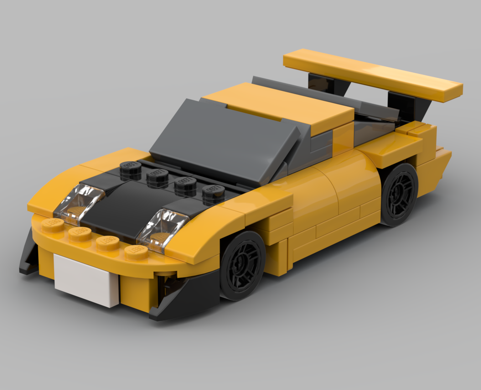 LEGO MOC-240154 Mazda RX7 FD ( Initial D Final Stage VER ) by