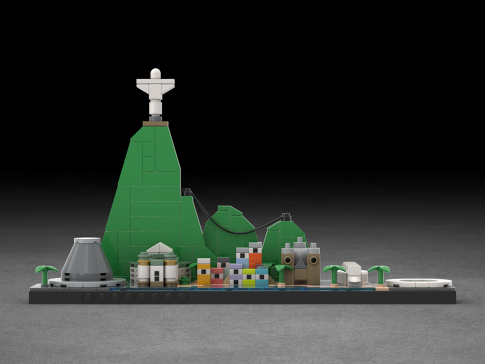 リコページ LEGO MOC-240158 Rio de Janeiro Skyline by Skyline_Lover