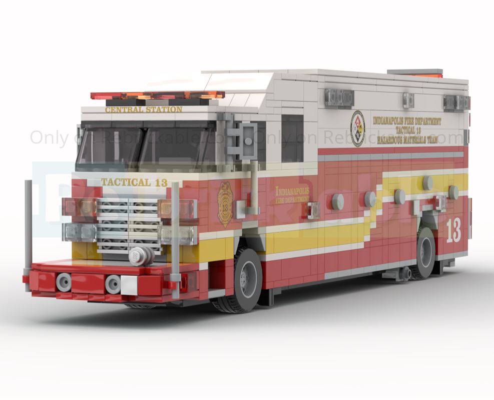 LEGO MOC Pierce Arrow XT HazMat by Astrid11 | Rebrickable - Build with LEGO