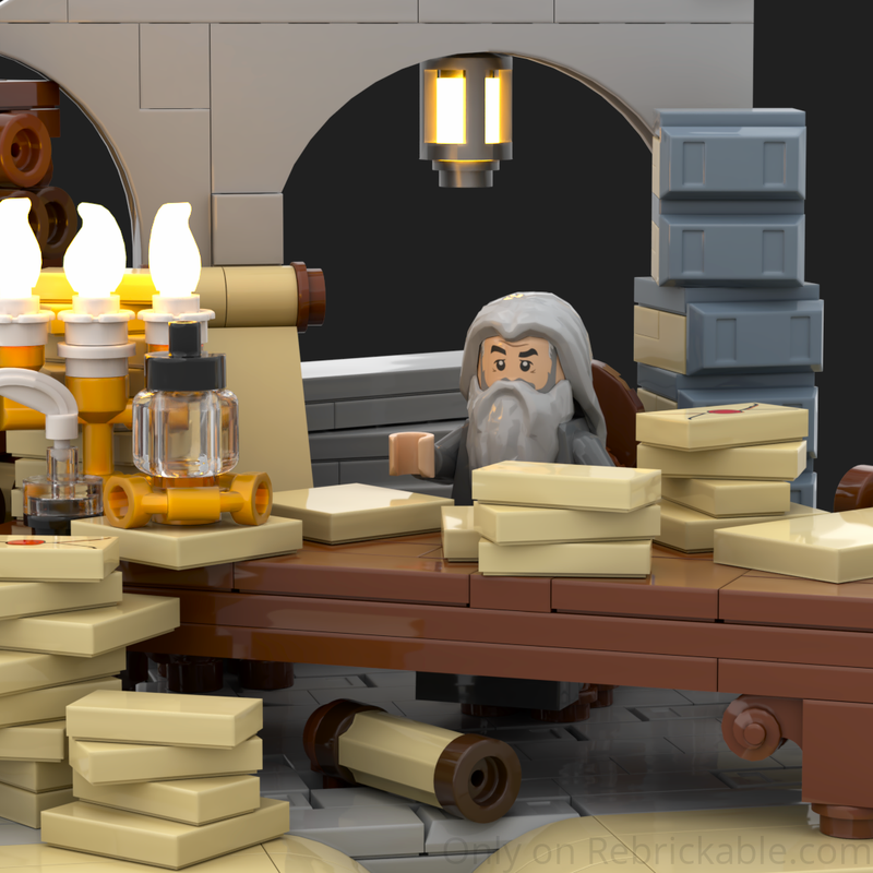 LEGO MOC-240234 Gandalf's Research - Archives of the White City by