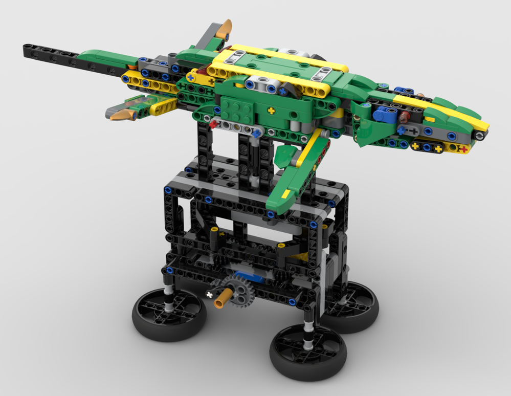 LEGO MOC-240265 Liopleurodon - Kinetic Sculpture by Raptor9889 ...