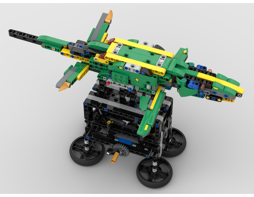 LEGO MOC-240265 Liopleurodon - Kinetic Sculpture by Raptor9889 ...