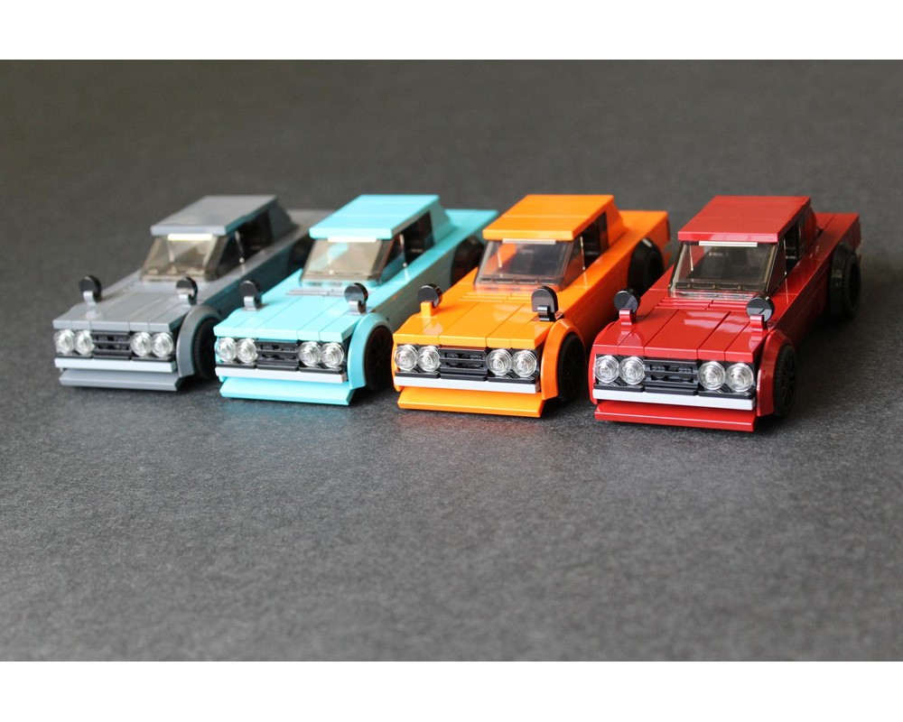 LEGO MOC Nissan Skyline GT-R '72 (Medium Azure) by prototyp