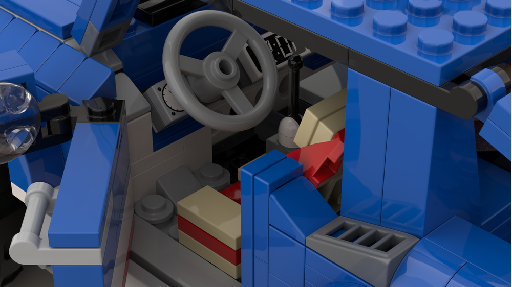 LEGO MOC-240271 5893 - Muscle Car by SupraGL | Rebrickable - Build with ...