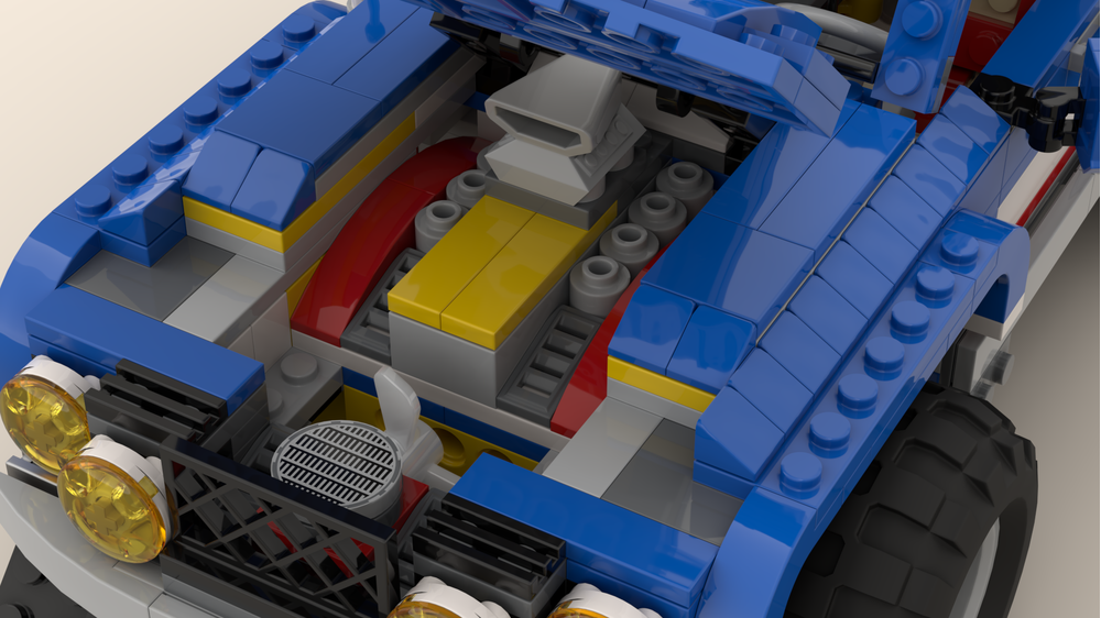 LEGO MOC-240271 5893 - Muscle Car by SupraGL | Rebrickable - Build with ...