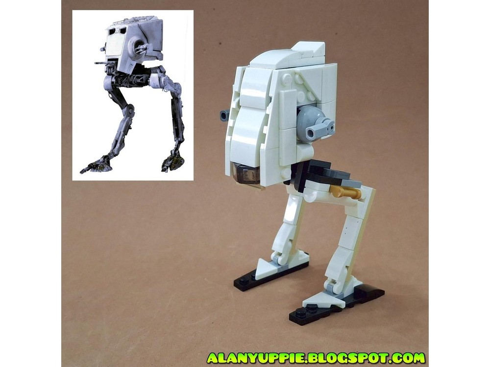 LEGO MOC-240278 AT-ST / ATST , alternative built of set 31134