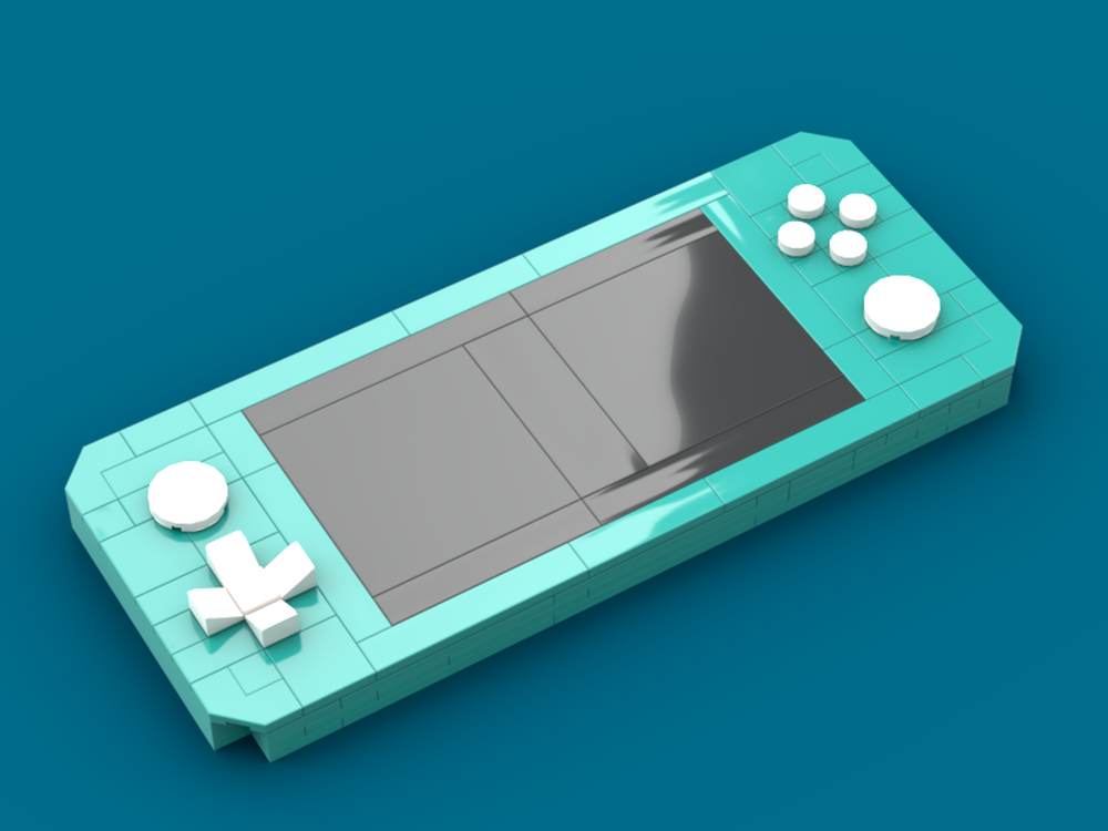 LEGO MOC-240284 Nintendo Switch Lite With Game Cartridge Slot by