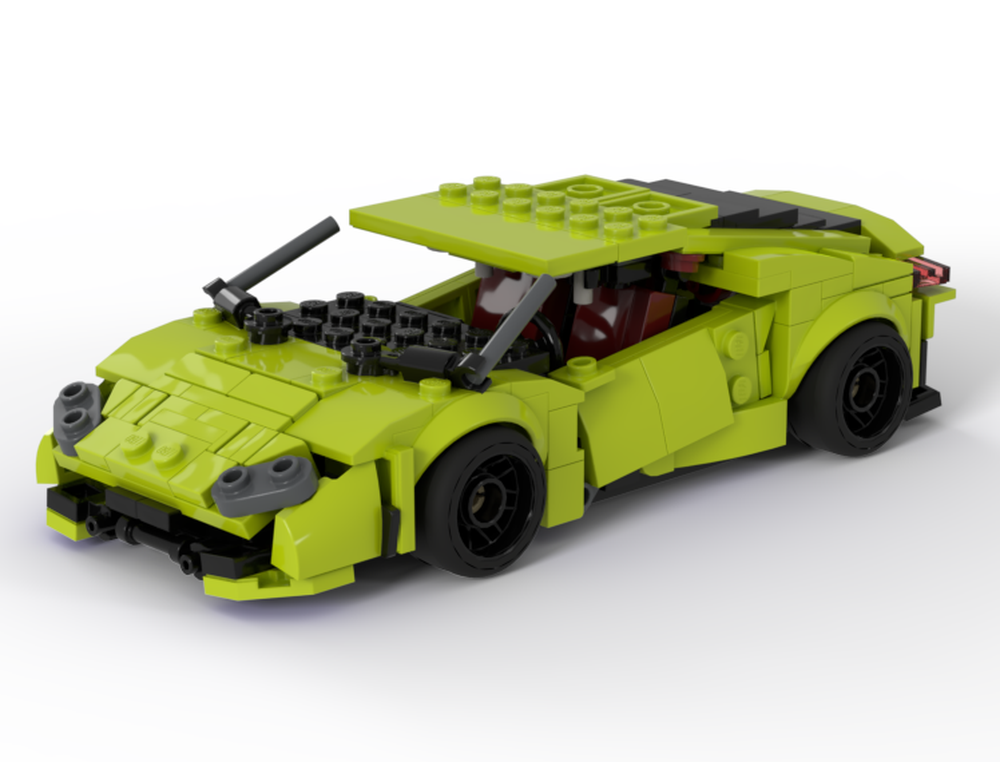 LEGO MOC-240293 Lamborghini Huracan by Highpeakbrick | Rebrickable ...