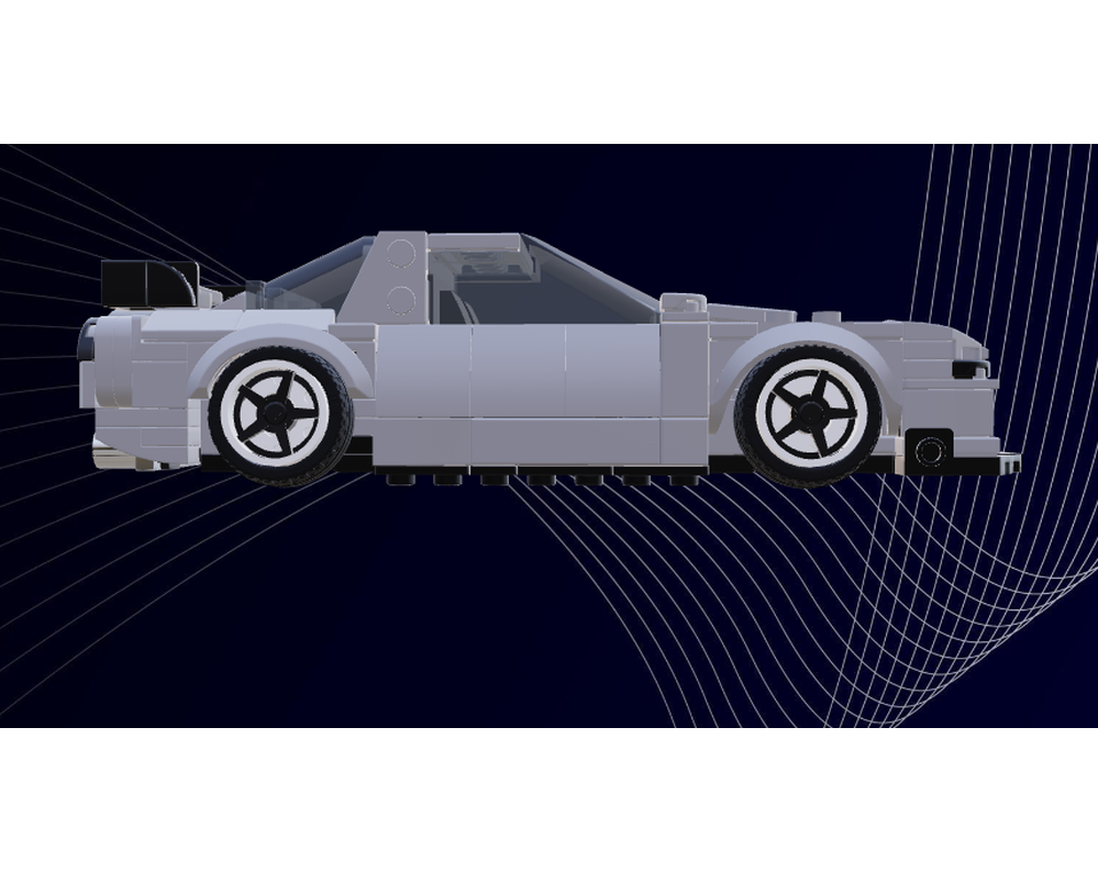 LEGO MOC-240353 Mazda RX-7 FD by BrickinUpThings | Rebrickable - Build ...