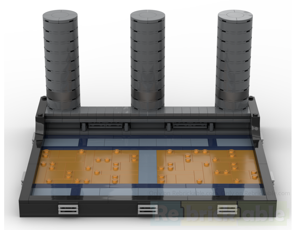 LEGO MOC-240354 Jeedi temple corridor diorama v2 by Ewok | Rebrickable ...