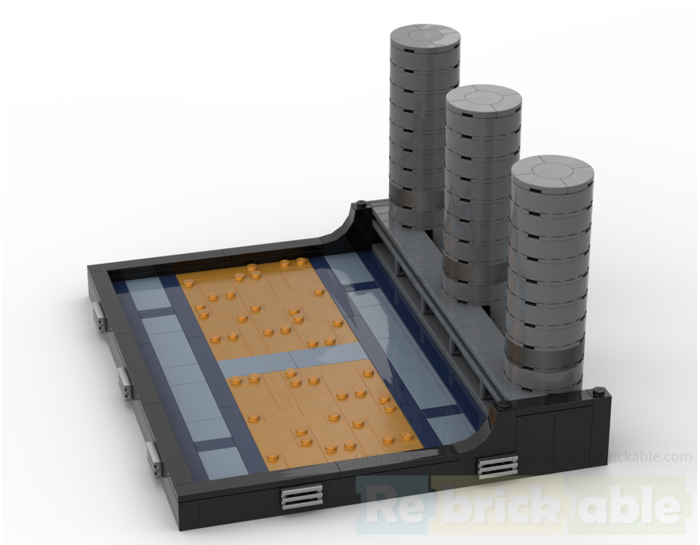 LEGO MOC-240354 Jeedi temple corridor diorama v2 by Ewok | Rebrickable ...