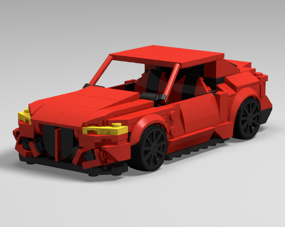 LEGO MOC-240378 G80 BMW M3 8-Wide by LegoMOCBoi | Rebrickable
