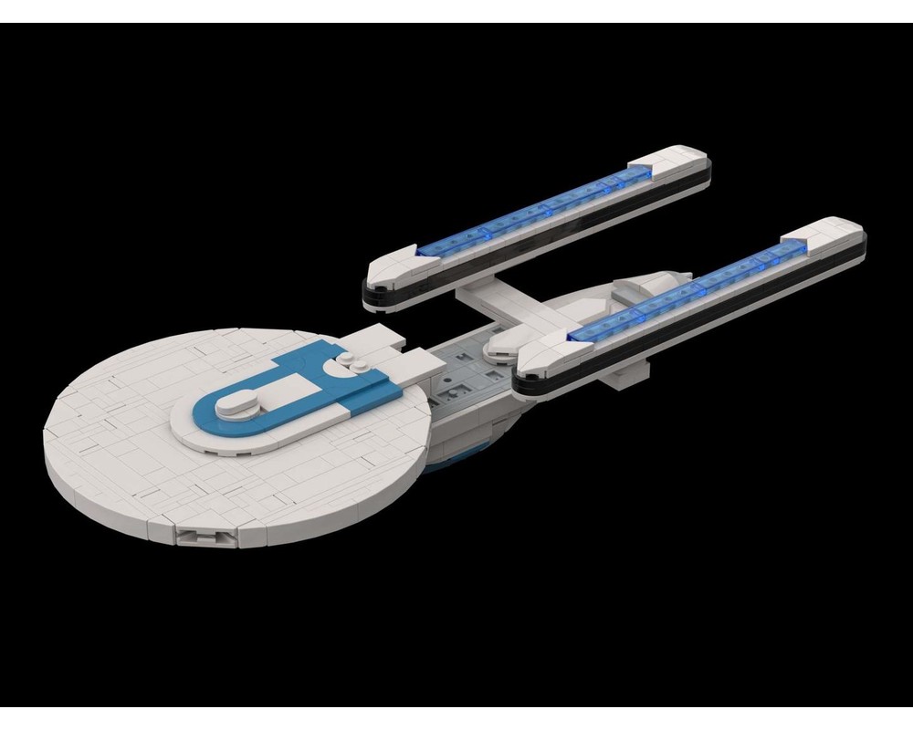 LEGO MOC Star Trek Excelsior Class by ironmatt | Rebrickable - Build ...