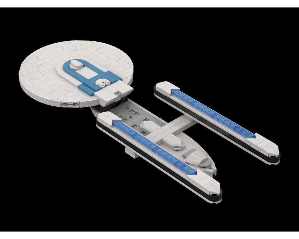 LEGO MOC-240382 Star Trek Excelsior Class by ironmatt | Rebrickable ...