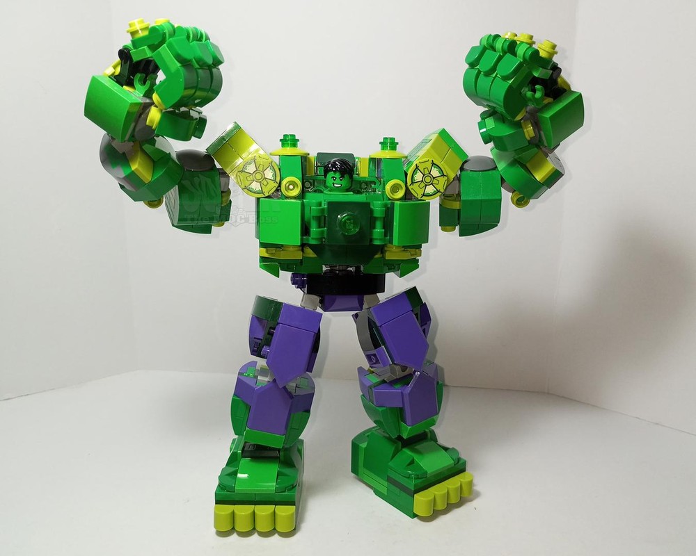 LEGO MOC-240399 Hulk Mech Armor Upgrade by Vintend0 | Rebrickable ...
