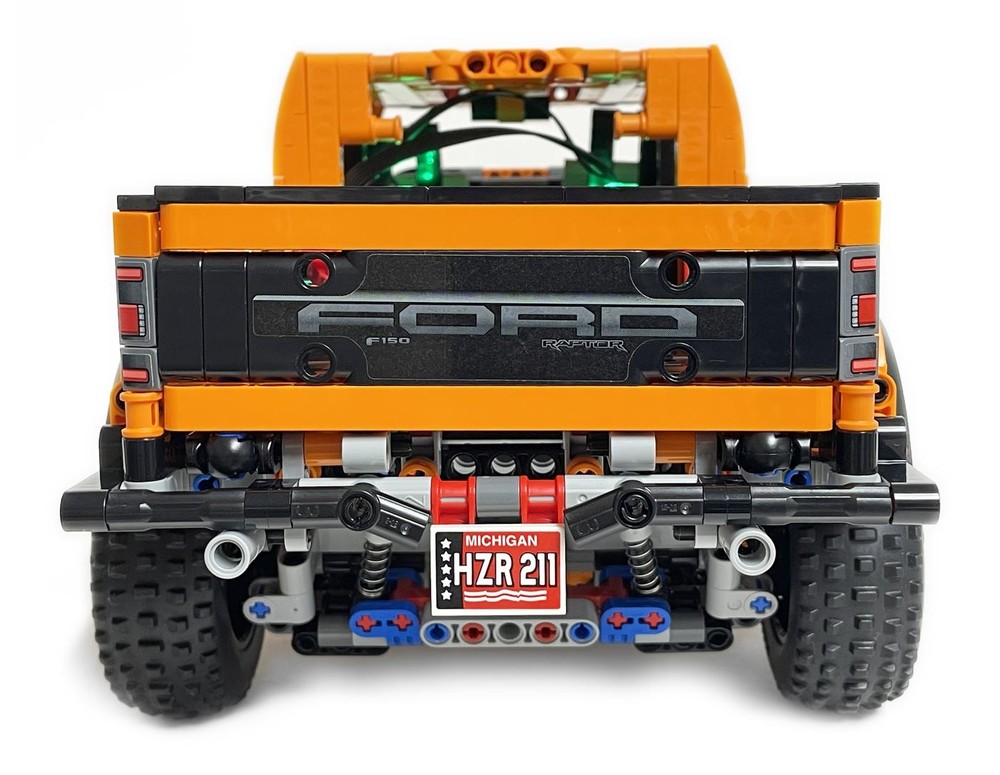 LEGO MOC-240437 42126 Ford F-150 Raptor RC MOD for Powered Up Motors by ...