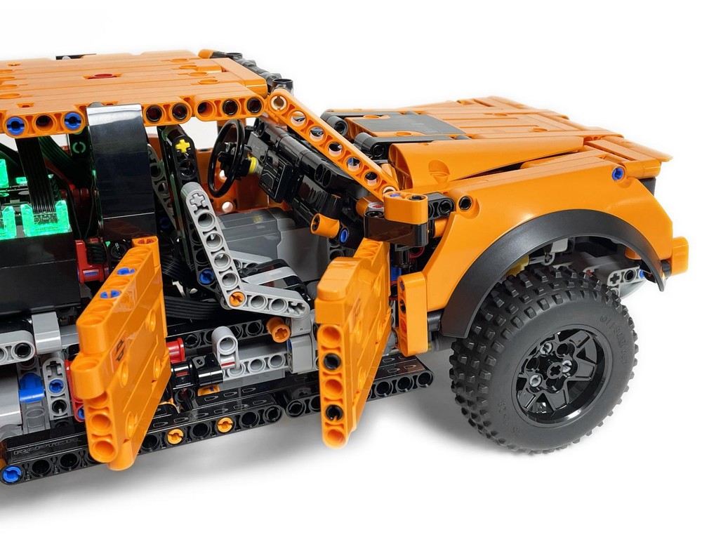 LEGO MOC-240437 42126 Ford F-150 Raptor RC MOD for Powered Up Motors by ...
