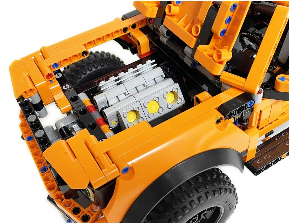 LEGO MOC-240437 42126 Ford F-150 Raptor RC MOD for Powered Up Motors by ...