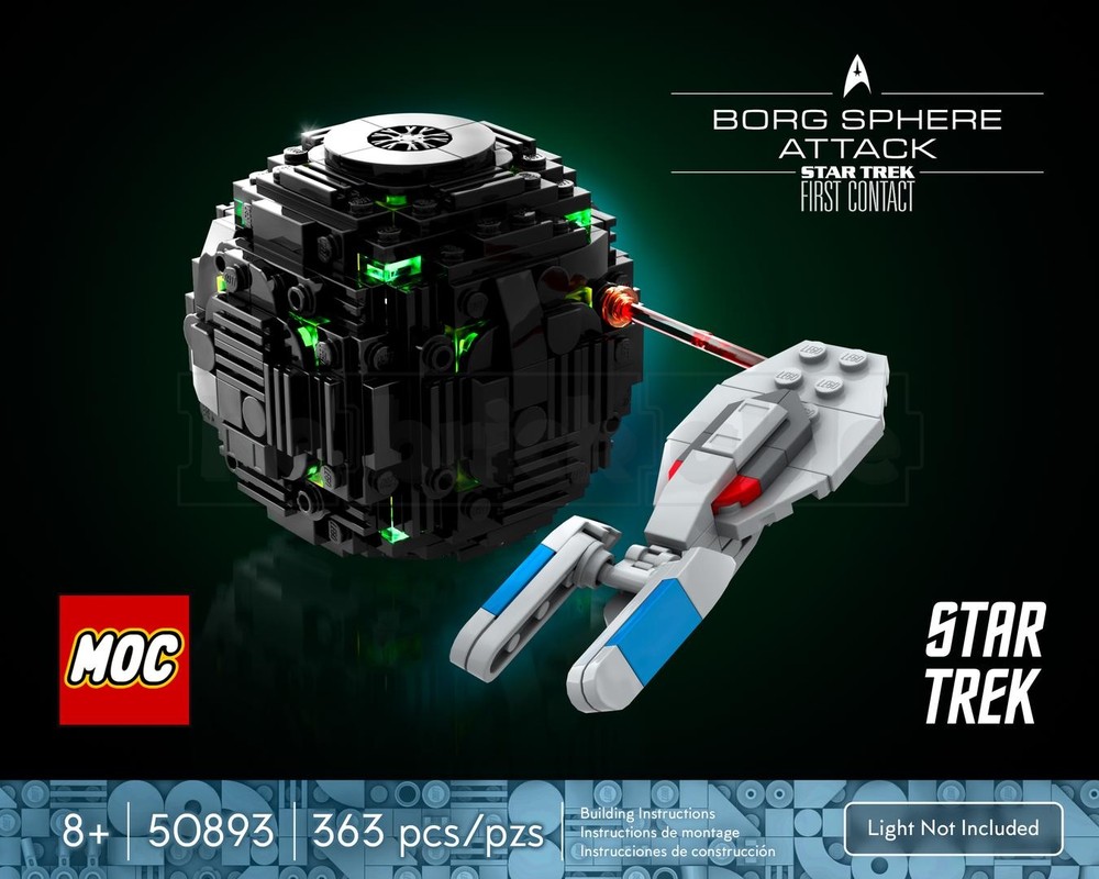 LEGO MOC-240455 Star Trek: First Contact — Borg Attack by Skyfoxbricks ...