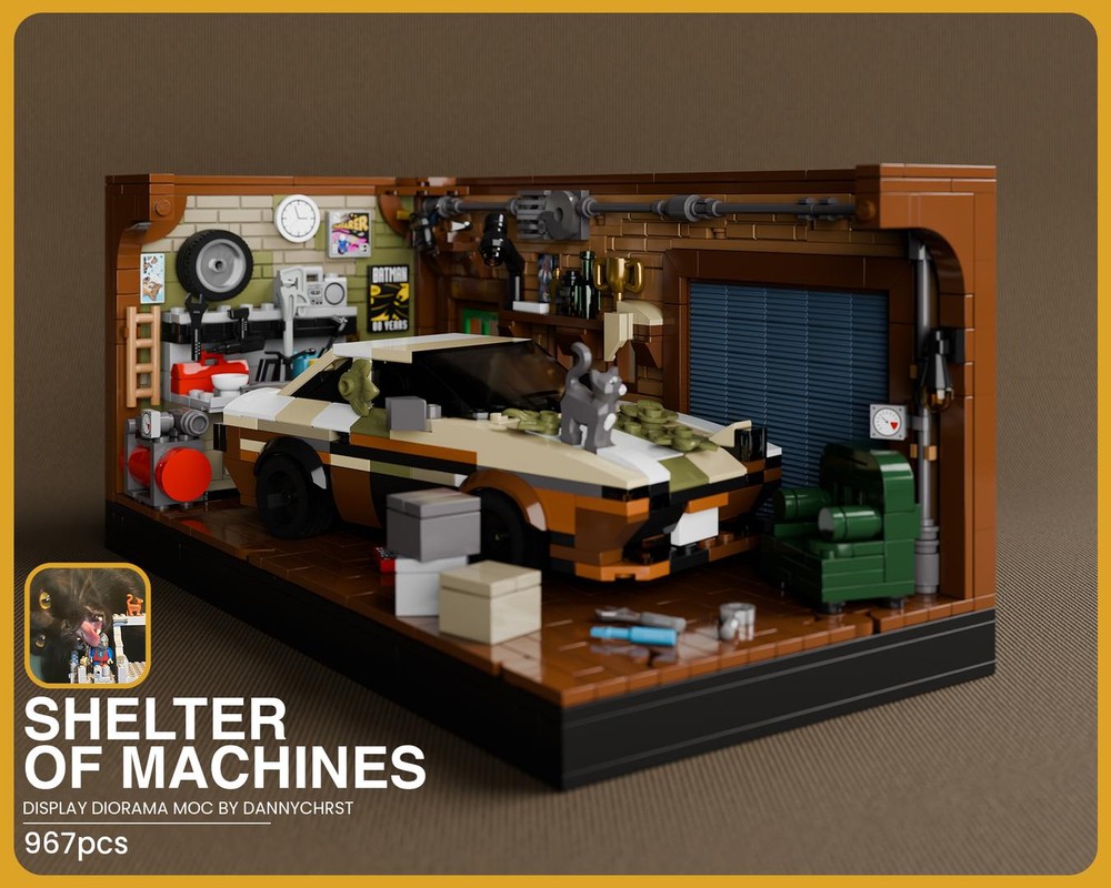 LEGO MOC-240578 Shelter Of Machines by dannychrst | Rebrickable