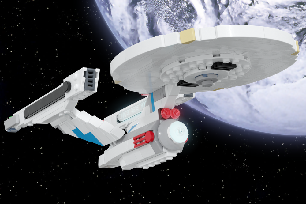 LEGO MOC-240600 Constitution II class (Ent-D Scale) by Lilium Brick ...