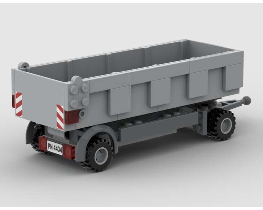 LEGO MOC Tipper Trailer for set 4434 by Frapez1972 | Rebrickable ...