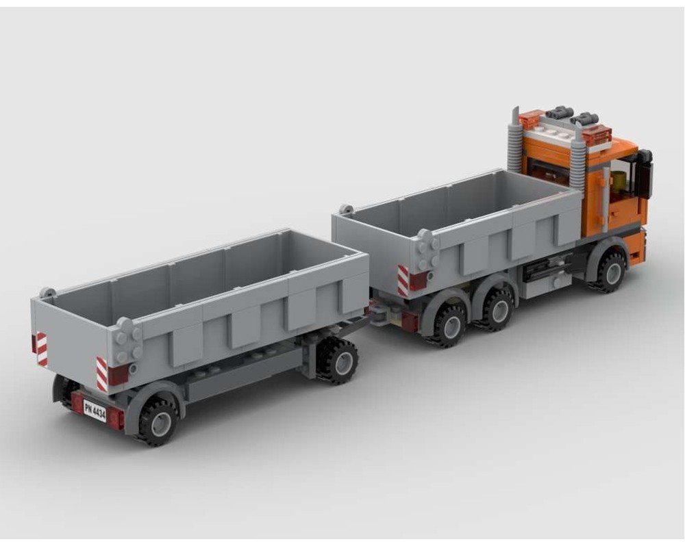 LEGO MOC-240623 Tipper Trailer for set 4434 by Frapez1972 | Rebrickable ...
