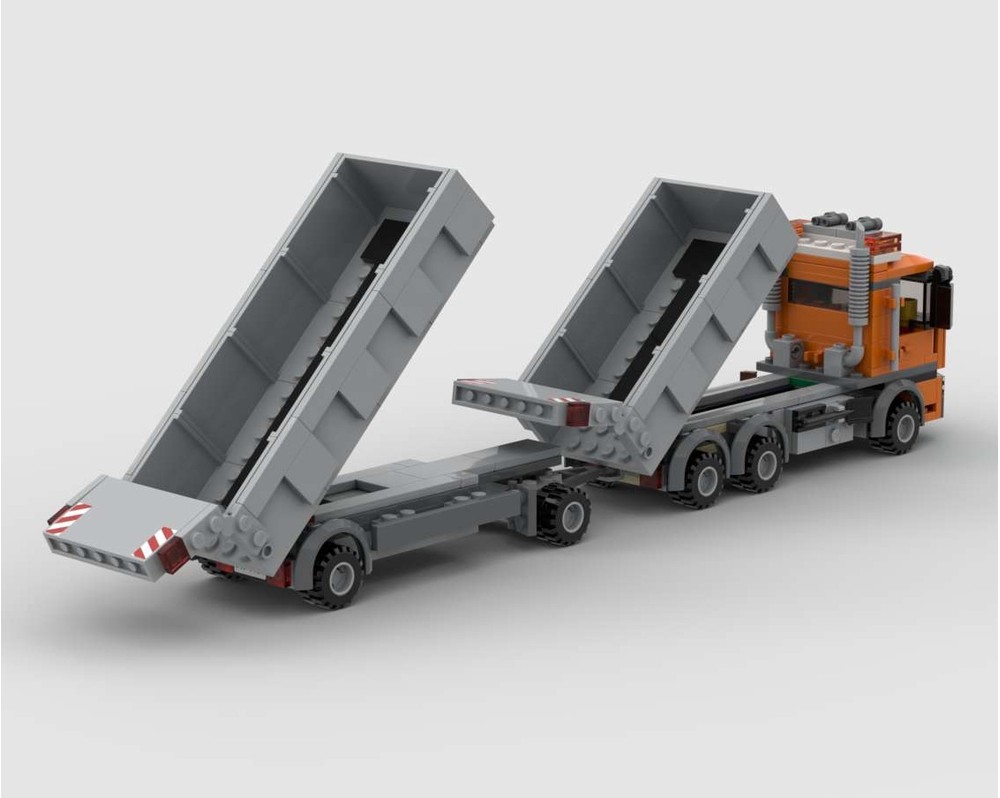 LEGO MOC Tipper Trailer for set 4434 by Frapez1972 | Rebrickable ...