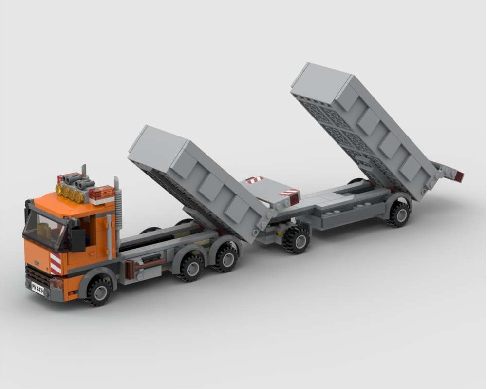 LEGO MOC Tipper Trailer for set 4434 by Frapez1972 | Rebrickable ...