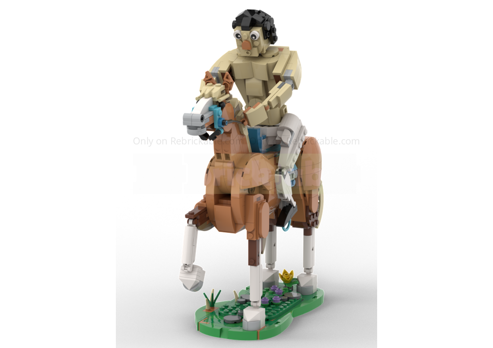 LEGO MOC 31137+31166 Horse Rider by zengogobrick | Rebrickable - Build ...