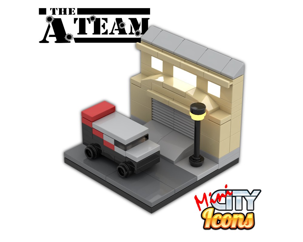 LEGO MOC-240646 [Mini CITY ICONS] The A-Team by GG125FR | Rebrickable ...